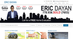 Desktop Screenshot of ericdayan.com