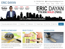 Tablet Screenshot of ericdayan.com